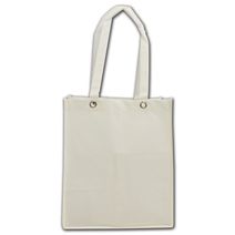 White Non-Woven Food Service Bags, 12 x 10 x 14"