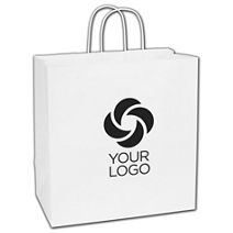 Printed White Paper Shoppers Star, 13x7x13"