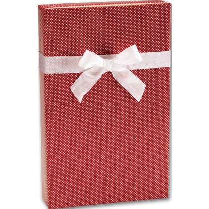 Red Swiss Jeweler's Roll Gift Wrap, 7 3/8" x 100'