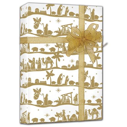 Nativity Gift Wrap, 24" x 100'