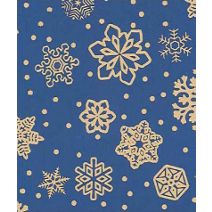 Sparkling Snowflakes Gift Wrap, 24" x 417'