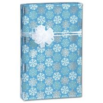 Snowflakes Gift Wrap, 24" x 100'