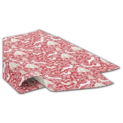 Red Scandinavian Tissue Paper, 20 x 30"