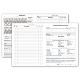 D103-Four-Page Dental Exam Record, Without Treatment PlanD103