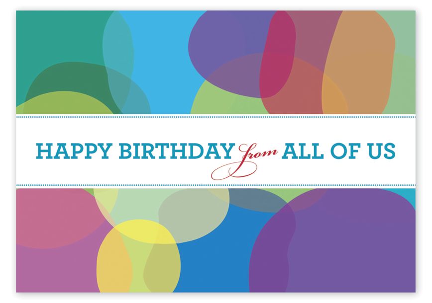 Product image for Artistic Balloons Birthday Greeting Cards - Item# D2295BD