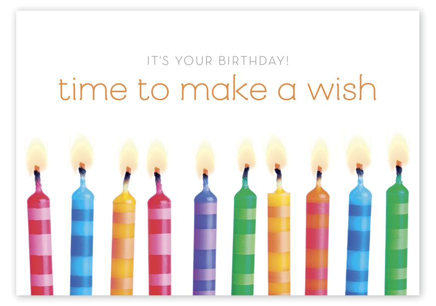 Product image for Wish Time! Happy Birthday Cards - Item# D2595BD