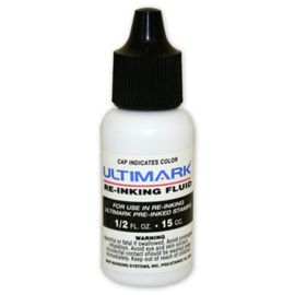 D5-Black Ink Refill for Pre-Inked StampD5