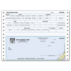 DCB303-Continuous Bottom Payroll CheckDCB303
