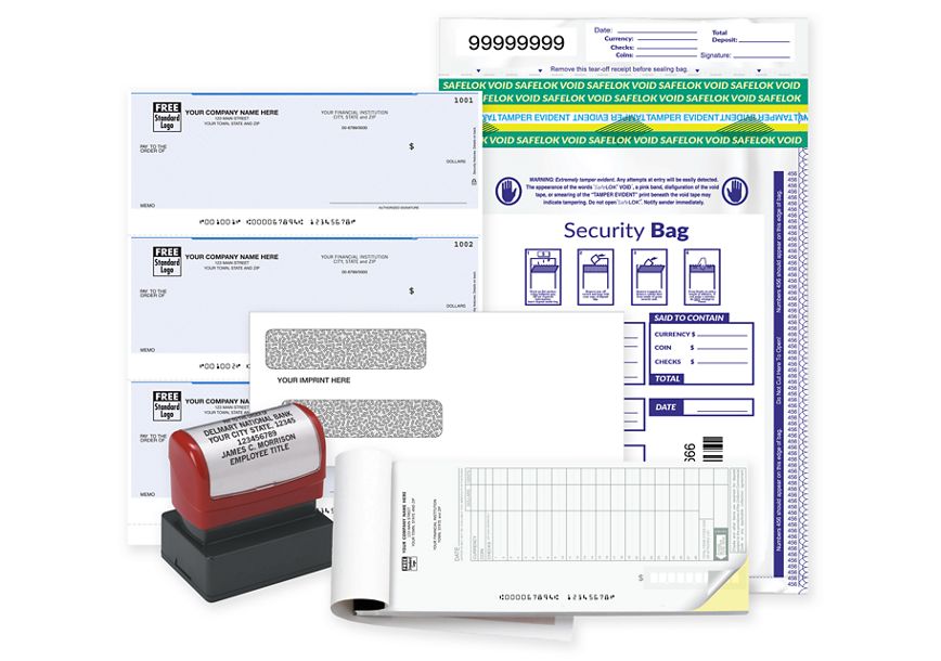 Product image for 3-to-Page Laser Checks - QuickBooks - Business Check Kit - Item# DKLQ5