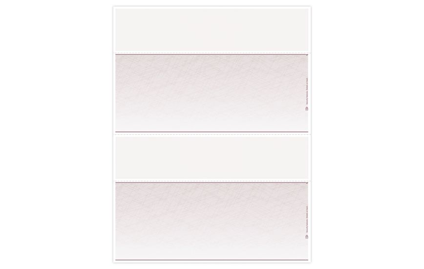 Product image for Laser 2-Up Check, Blank Check Stock - Item# DL2V836_maroonclassic