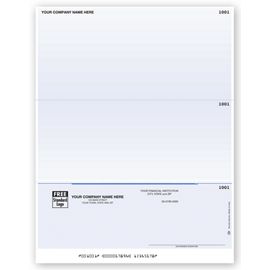 Laser Bottom Blank Check (DLB833) for All Purposes - by Deluxe