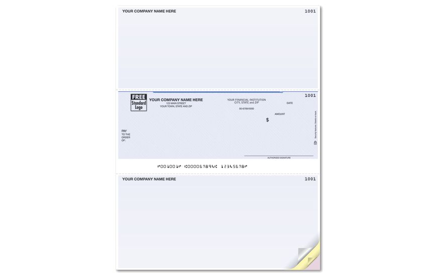 Product image for Laser Middle Checks, Compatible with Sage 50 - Peachtree - Item# DLM145