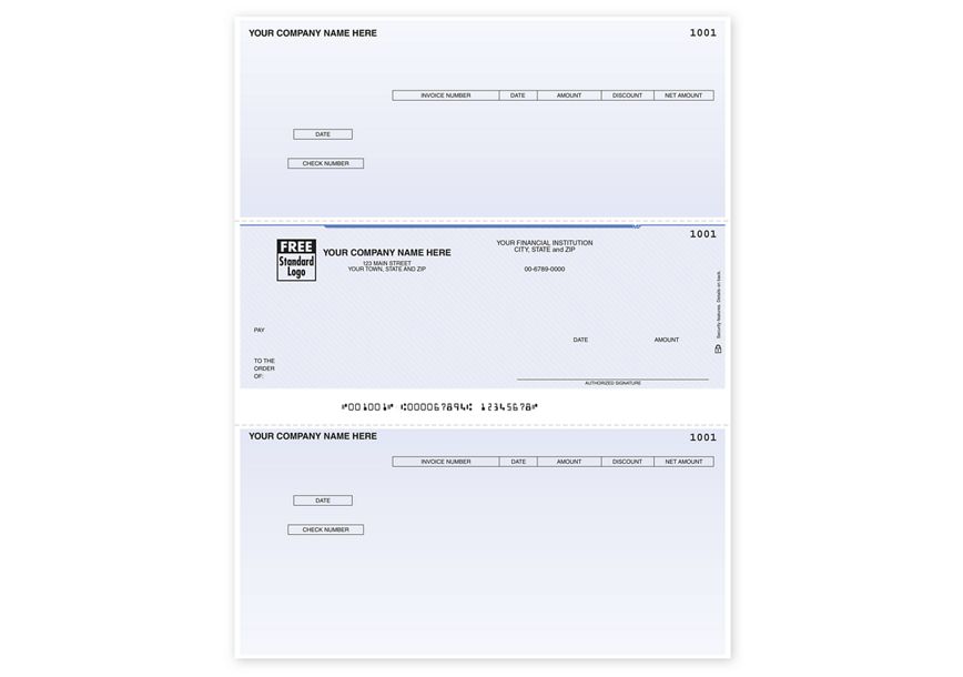 Product image for Laser Accounts Payable Check, Compatible with Sage/Peachtree - Item# DLM229