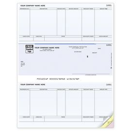 Laser Bottom Blank Check (DLB833) for All Purposes - by Deluxe