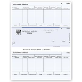 DLM312-Laser Middle Payroll CheckDLM312