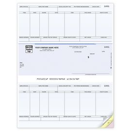 DLM341-Laser Checks, Payroll, Compatible with Sage/PeachtreeDLM341