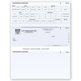 DLM362-Laser Middle Payroll CheckDLM362