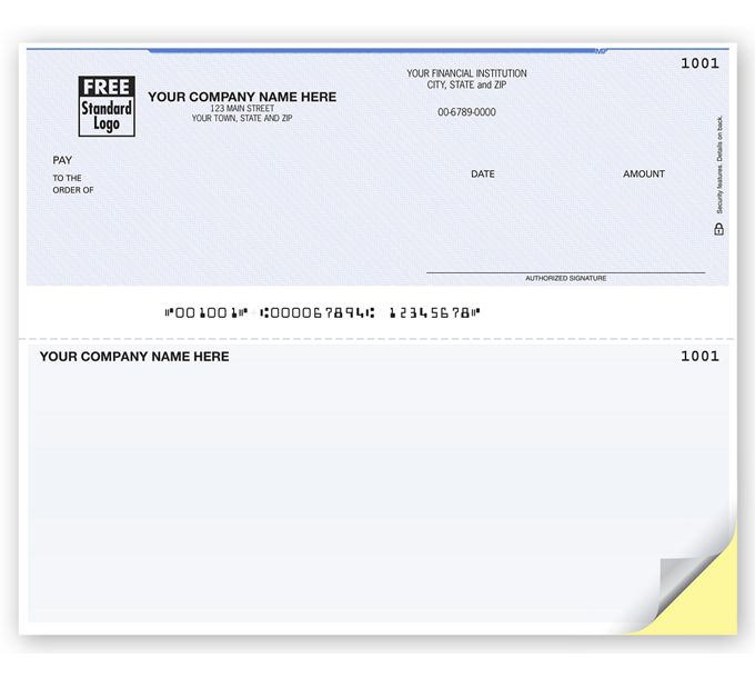 Business Checks - Laser Top Multi-Purpose 7