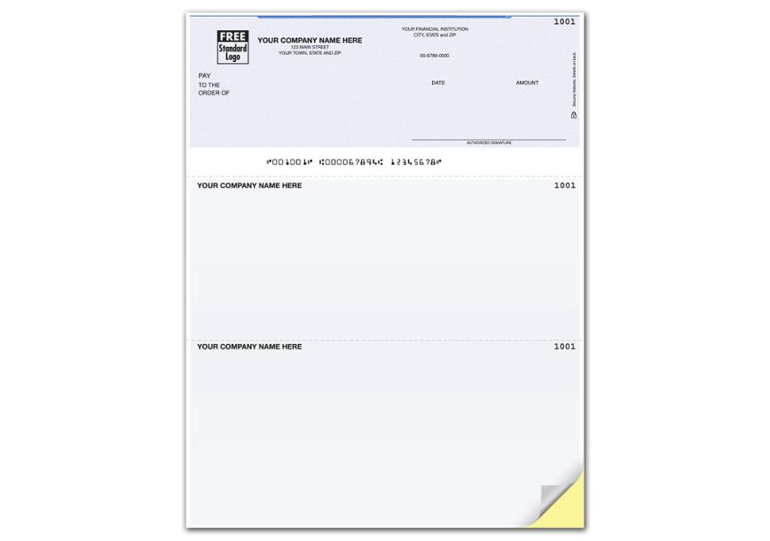 Product image for Laser Top Multi-Purpose Checks - Item# DLT109