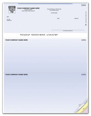 【最安値】Check Ribbon Docking Tee White Laser Top Printer Checks - MYOB Compatible, Unlined (DLT111)