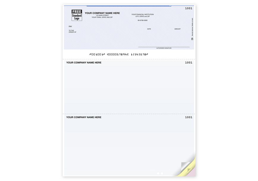 Laser Top Checks, Compatible with MYOB and More