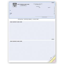 Laser Bottom Blank Check (DLB833) for All Purposes - by Deluxe
