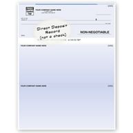 Laser Advice Of Deposit