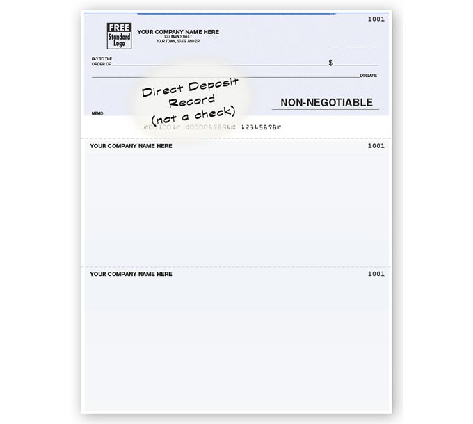 direct deposit form template