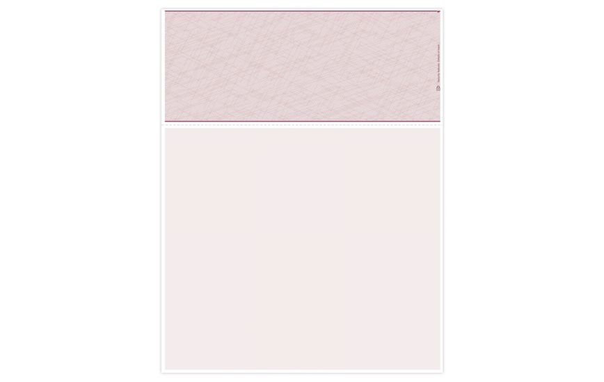 Product image for Laser Top Blank Check Stock, 7.5" Voucher - Item# DLTV820_maroonclassic