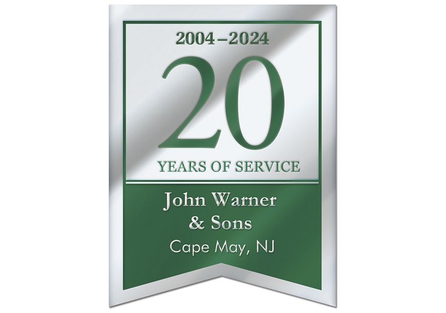 Product image for Personalized Anniversary Seal Rolls - Item# FSE57