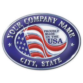 FSEMA11-Personalized Made in America Seals MA11FSEMA11