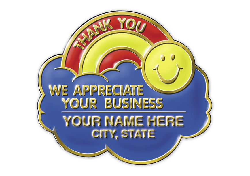 Product image for Personalized Thank You Seal Rolls TH-02 - Item# FSETH2