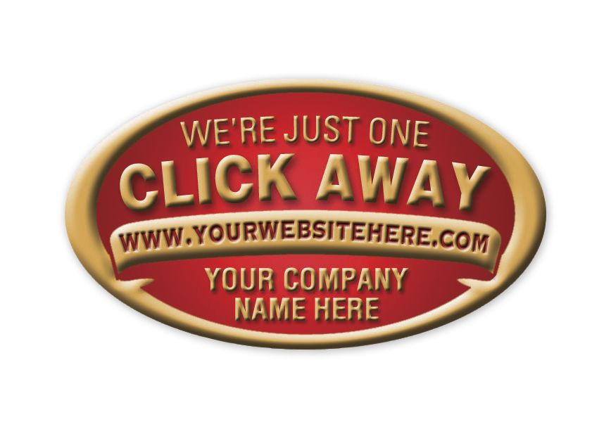 Product image for Personalized Website Seal WB-2 - Item# FSEWB2