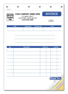Small Business Essentials 2 Pack Carbonless Work Order Forms With Copy ...