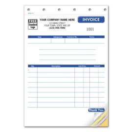 GEN0114-Compact Invoice, CarbonlessGEN0114