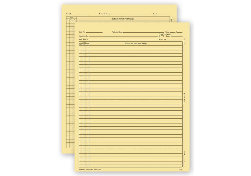 Product image for Continuation Exam Records, Without Account Record, Letter St - Item# H1592