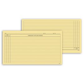 H159-Continuation Exam Records, Single SheetH159