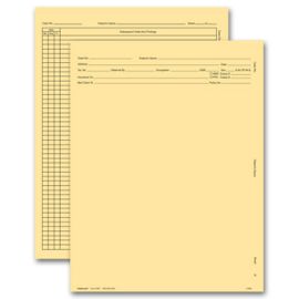 H3811-General Exam Record, Without Account Record, Letter StyleH3811