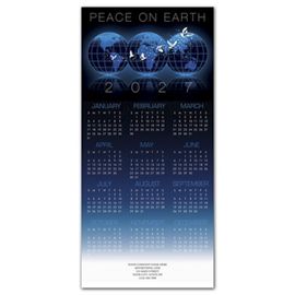 HHZ7404-2026 Wishes Calendar CardsHHZ7404