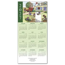 HHZ7414-All Year-Round Landscaping Calendar CardsHHZ7414