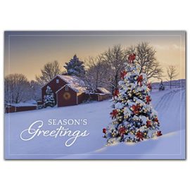 HP02101-Country Morning Holiday CardsHP02101