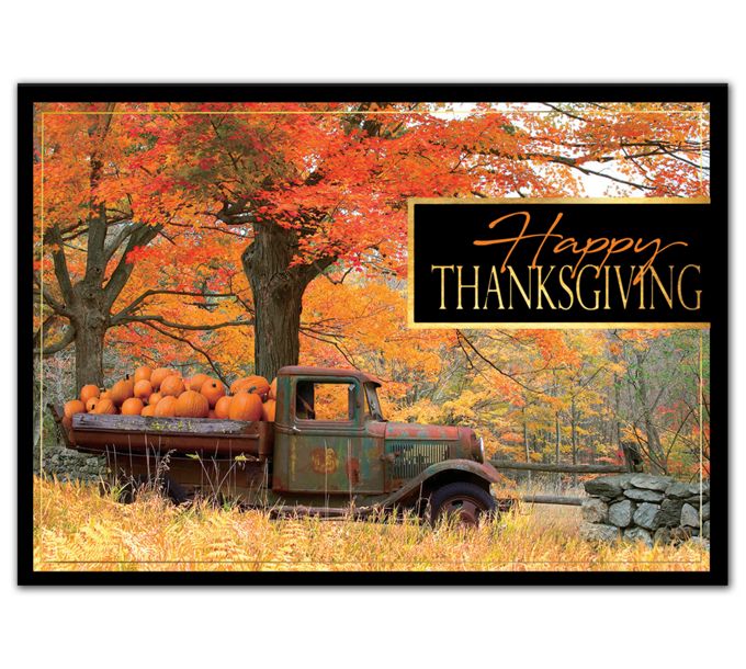 Custom Old Fashioned Thanksgiving Lunch Box (Personalized)