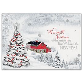 HP02215-Settled In Holiday CardsHP02215