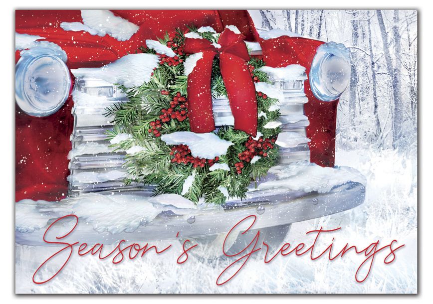 Product image for Hood Ornament Holiday Cards - Item# HP02314