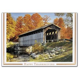 HP05361-Crisp, Fall Days Thanksgiving CardsHP05361