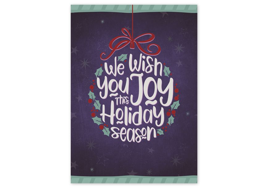 Product image for Filled with Joy Holiday Cards - Item# HP08312