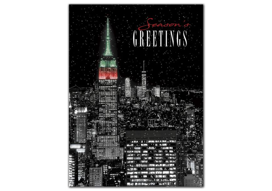 Product image for City Sights Holiday Cards - Item# HP09303
