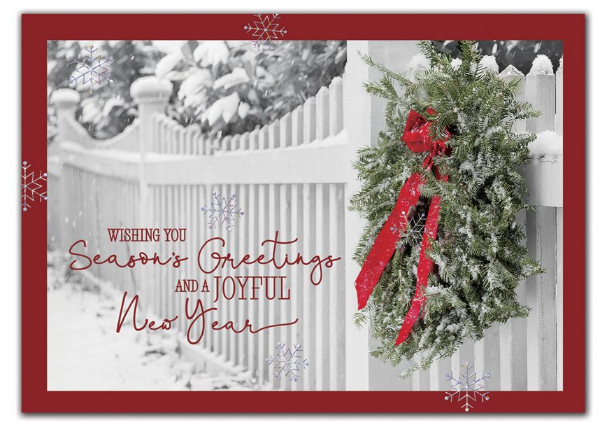 Product image for Garden Gate Holiday Cards - Item# HP09305