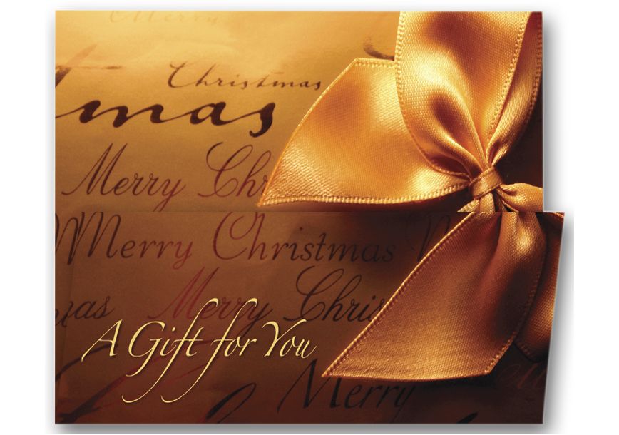 Product image for Gift Wrapped Holiday Coupon Cards - Item# HP13321