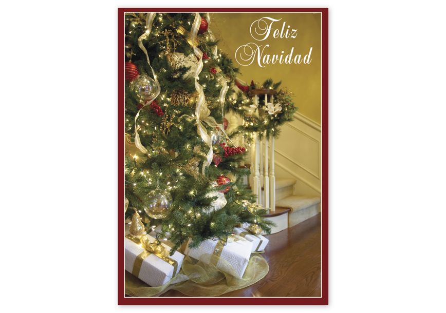 Product image for Tarjeta de navidad "A Todas Luces" en español - Item# HP13334